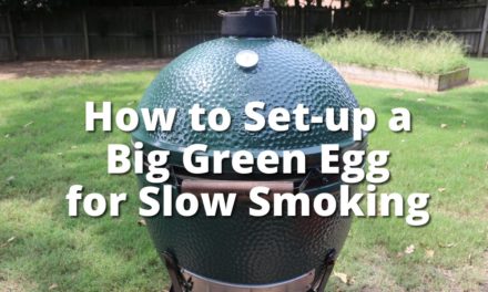 Smoke in a Big Green Egg | How to Set-up a Big Green Egg for Slow Smoking with Malcom Reed