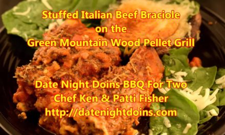Stuffed Italian Beef Braciole on the Green Mountain Wood Pellet Grill