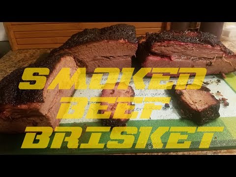 Smoked Beef Brisket | Texas Style Brisket