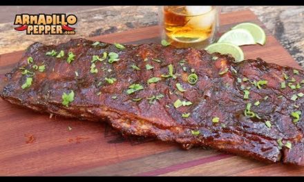 Redneck Ribs in the Masterbuilt Smoker with Homemade BBQ Sauce