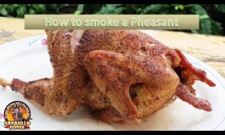 How to Smoke a Pheasant | With Slap Ya Mama Cajun Seasoning