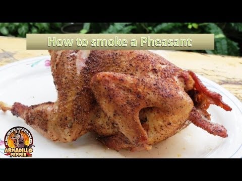 How to Smoke a Pheasant | With Slap Ya Mama Cajun Seasoning