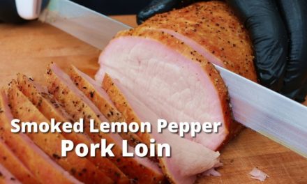 Smoked Lemon Pepper Pork Loin | Smoked Pork Loin Sandwiches on Yoder Pellet Grill