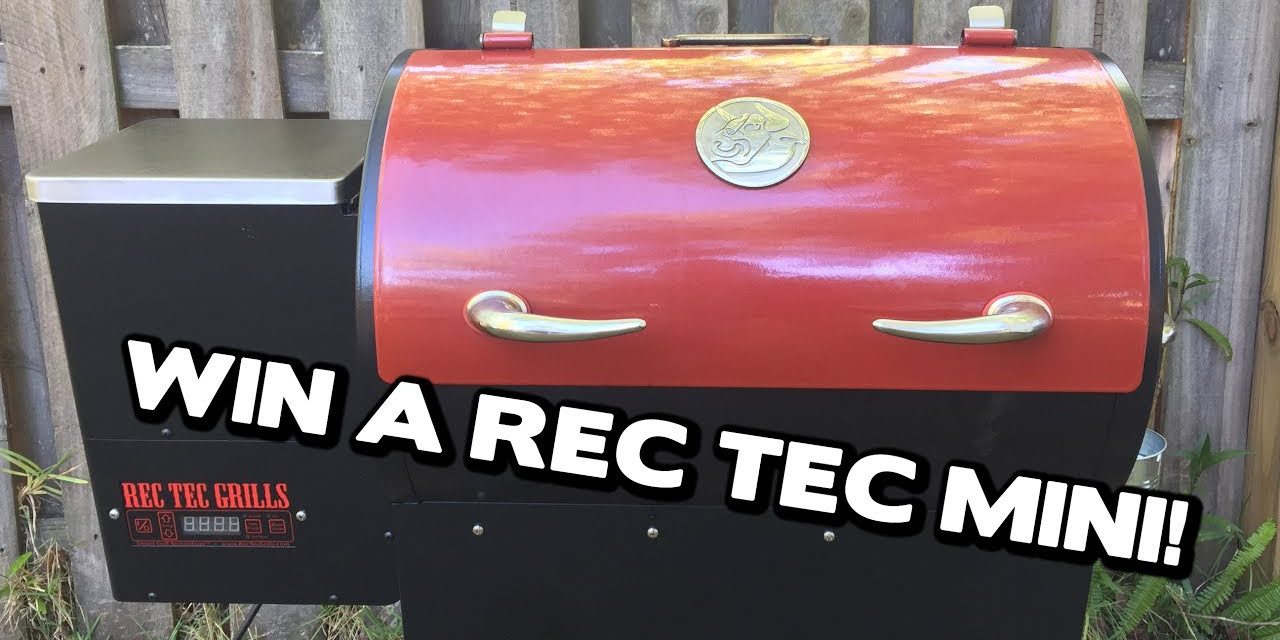 Unboxing and Review of the NEW Upgraded REC TEC Mini Pellet Grill