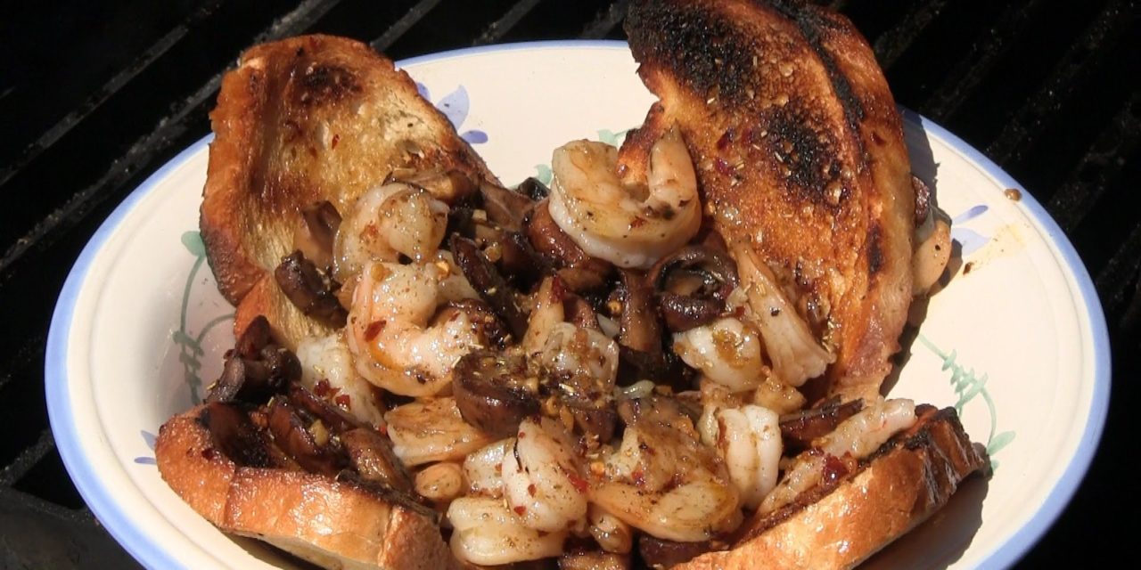 SmokingPit.com – Bubba Gump Style Cajun Shrimp Recipe cooked on a Yoder YS640 Pellet grill