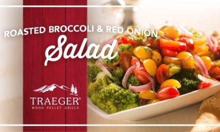 Yummy Roasted Broccoli and Red Onion Salad | Traeger Grills 2017