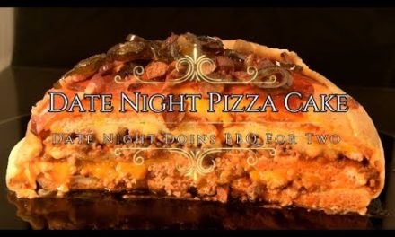Date Night Pizza Cake Date Night Doins BBQ For Two