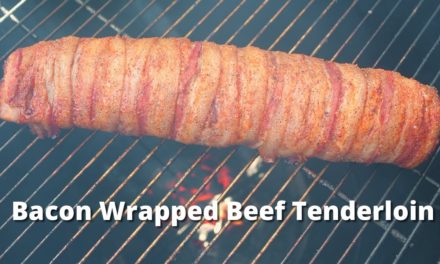 Bacon Wrapped Beef Tenderloin | Smoked Beef Tenderloin on Gateway Drum