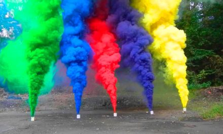 HOW TO MAKE COLORED SMOKE GRENADES