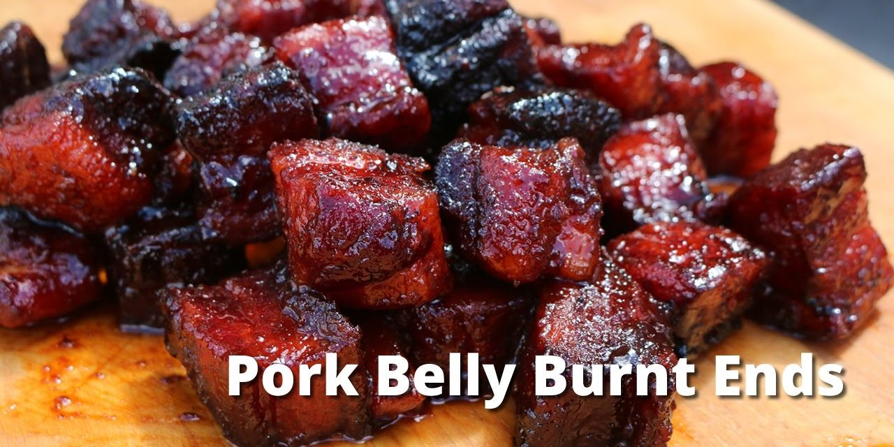 Pork Belly Burnt Ends | Smoked Pork Belly Burnt Ends on UDS Smoker