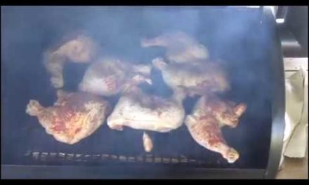 Traeger Pellet Grill-Smoker Chicken Quarters