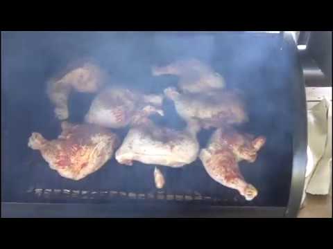 Traeger Pellet Grill-Smoker Chicken Quarters