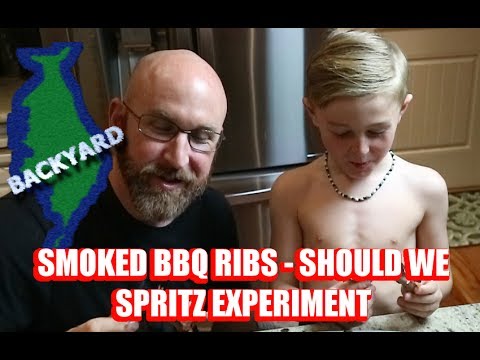 Smoking Baby Back Ribs – Should we spritz during the cook?