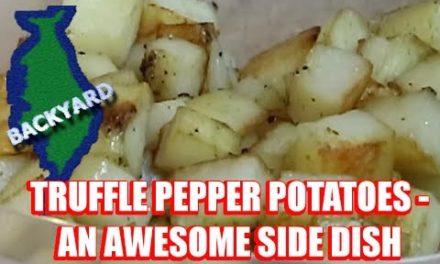 Truffle Pepper Potatoes- A Perfect Side Dish