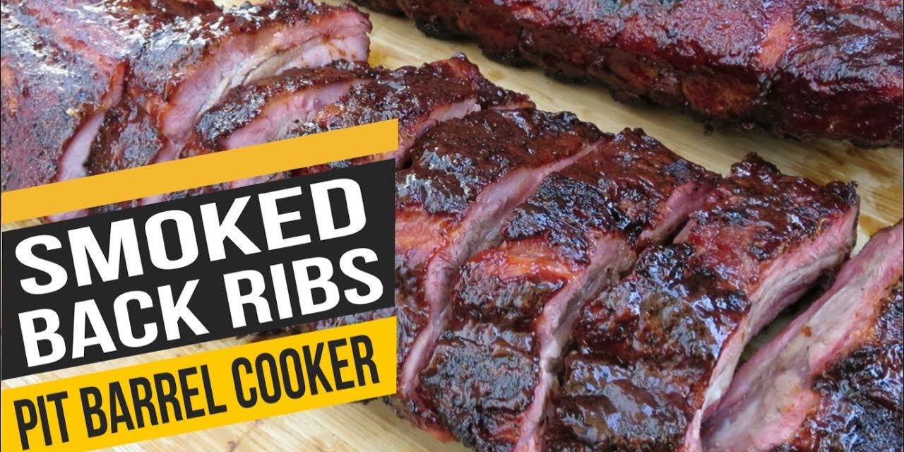 Pit Barrel Cooker Ribs – How to make Back Ribs on the Pit Barrel Cooker Recipe