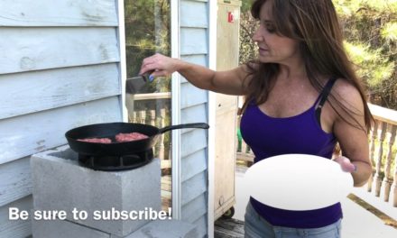 Crazy new rocket stove made from 4 cinder blocks! READ WARNING BELOW!