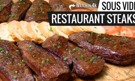 Sous Vide RESTAURANT STEAKS Experiment – Restaurant Steak Sous Vide