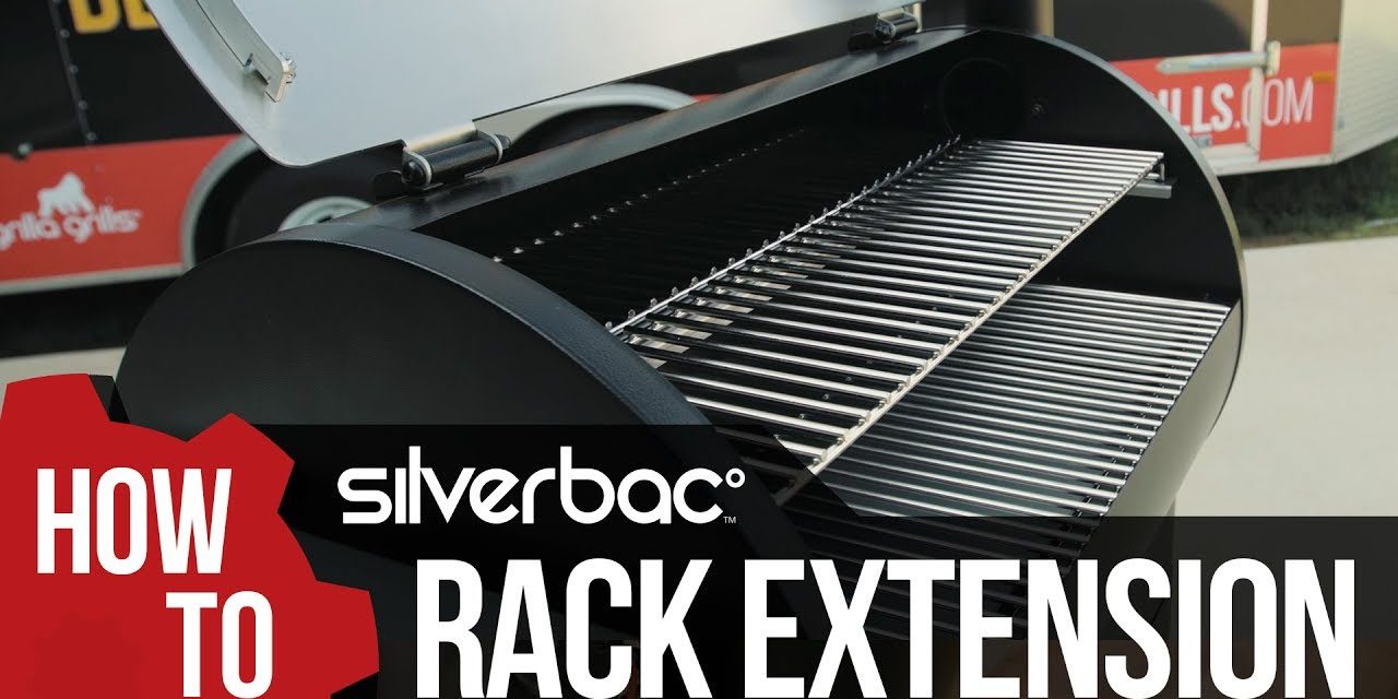 Silverbac Rack Extension | 877 in² SILVERBAC Pellet Grill!