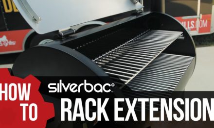 Silverbac Rack Extension | 877 in² SILVERBAC Pellet Grill!