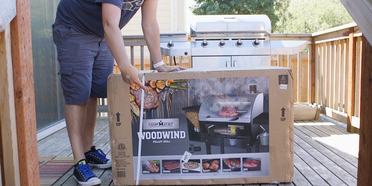 My new grill!!!! A Camp Chef Woodwind!!!!