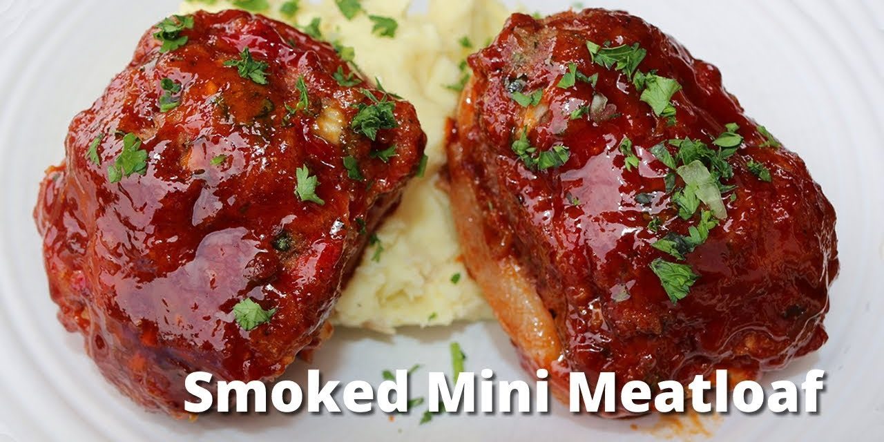 Smoked Mini Meatloaf | BBQ Meatloaf Recipe on Yoder Pellet Smoker