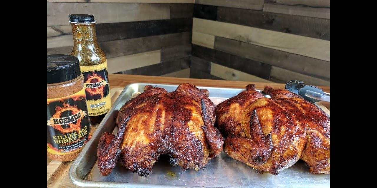 KosmoQ Killer Bee Honey Smoked Chicken Recipe