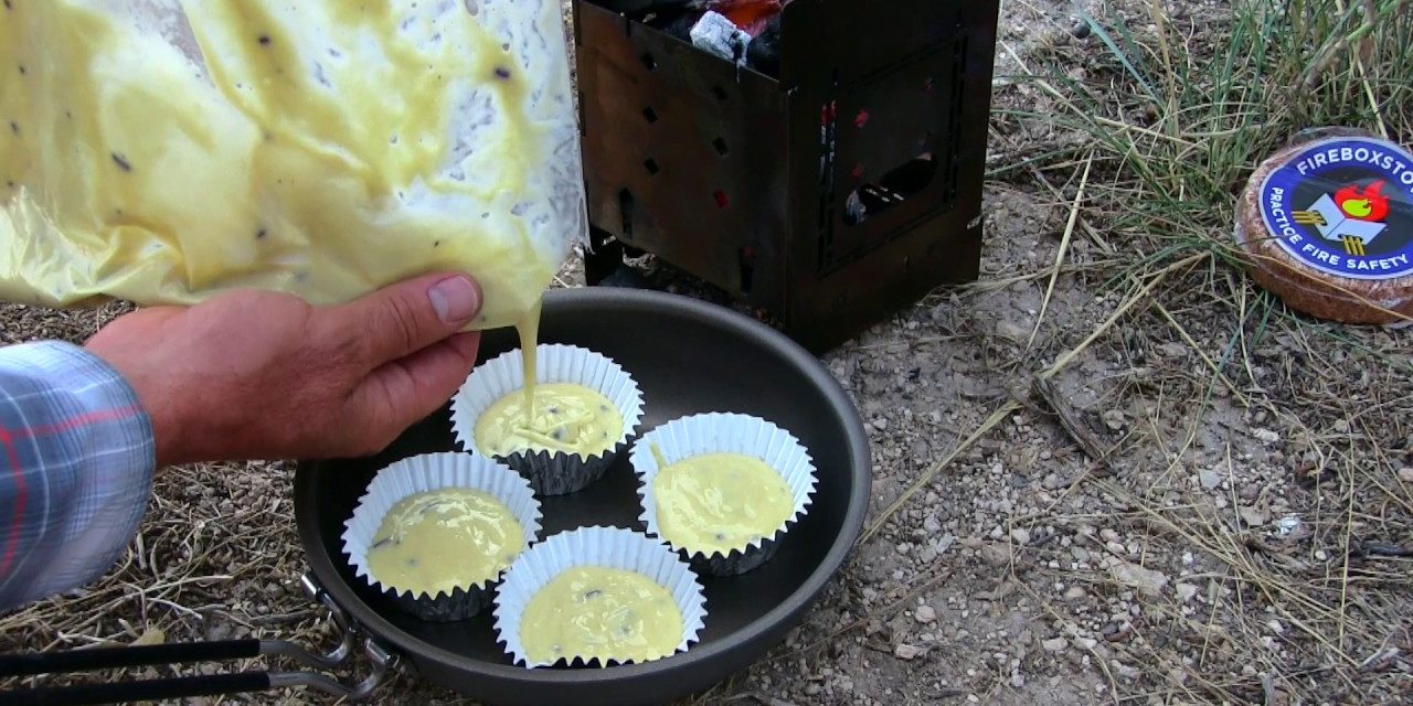 Baking Muffins / Camp Oven -Testing Our New Fry Pan Mess Kit- Camping Gear