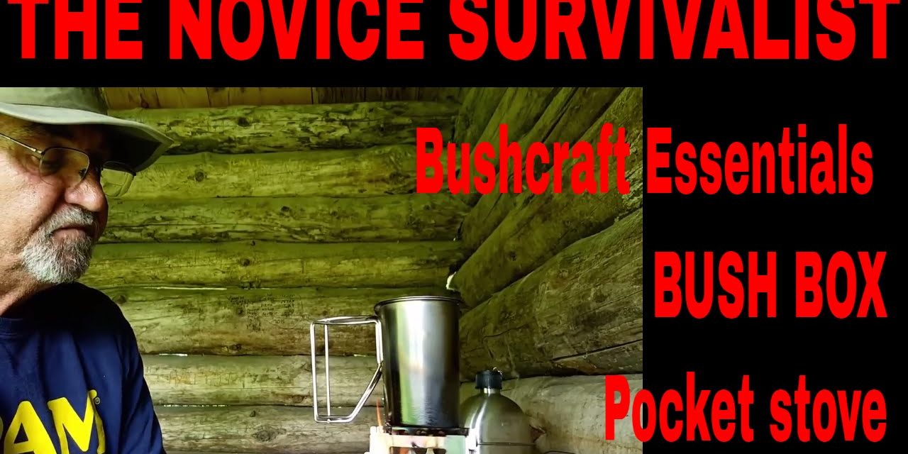 NS Bush Craft Essentials  BUSH BOX Outdoor pocket stove