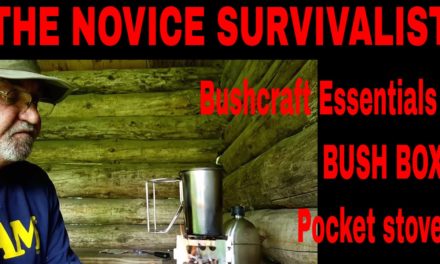 NS Bush Craft Essentials  BUSH BOX Outdoor pocket stove