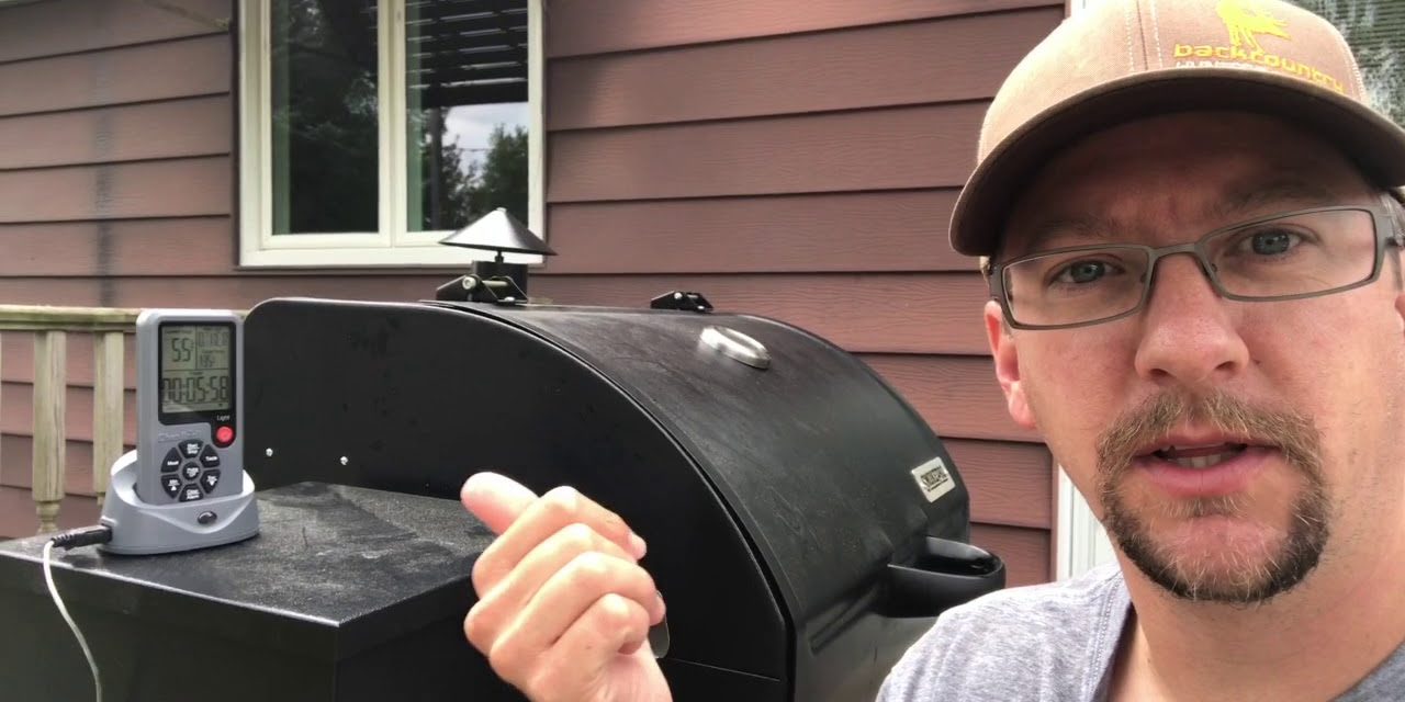 Cooking venison backstrap on pellet grill