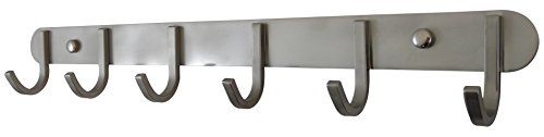 Grillinator BBQ Tool Rack and Accessories Hanger: The Ultimate Outdoor Hanging Barbecue Grill Utensil Holder for Gas, Pellet or Wood Grills Installation … (Brushed Stainless Steel) Review