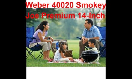 Weber 40020 Smokey Joe Premium 14-Inch Portable Grill