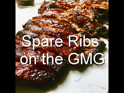 Spare Ribs on the Green Mountain Grill