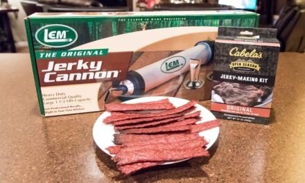 Homemade Beef Jerky Recipe on a REC TEC Pellet Grill using a Jerky Cannon