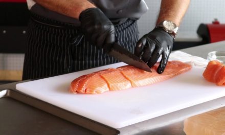 REC TEC Grills • Wild Salmon Cooked on a Himalayan Sea Salt Block