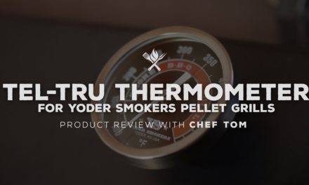 Yoder Smokers Tel-Tru Door Thermometer Installation | Product Roundup by All Things Barbecue