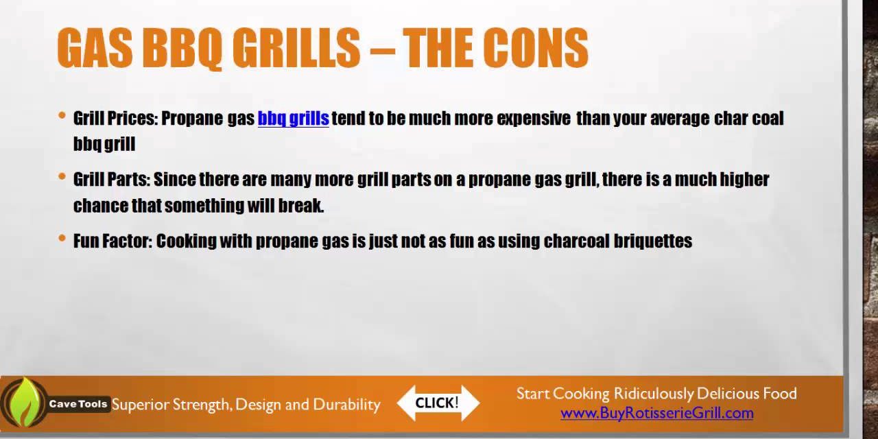 Gas And Charcoal Grill Comparison