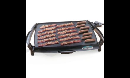 Presto 07046 Tilt ‘n Drain Big Griddle Cool-Touch Electric Griddle