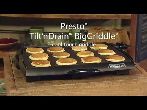 Presto 07046 Tilt ‘n Drain Big Griddle Cool Touch Electric Griddle Review