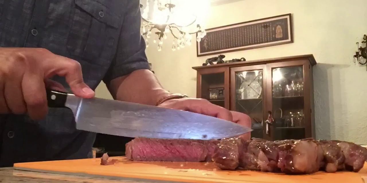 Authentic Japanese A5 Wagyu Ribeye – sous vide then searzall