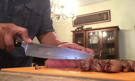 Authentic Japanese A5 Wagyu Ribeye – sous vide then searzall