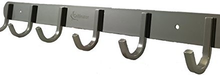 Grillinator BBQ Tool Rack and Accessories Hanger: The Ultimate Outdoor Hanging Barbecue Grill Utensil Holder for Gas, Pellet or Wood Grills Installation … (Shiny Stainless Steel) Review