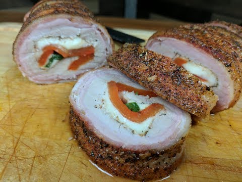 Stuffed Pork Tenderloin Recipe | Rectec Pellet Grills