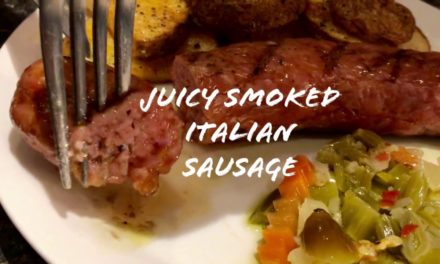 Smoked Italian Sausage – How to cook on a Pellet Grill – Grilla Silverbac – Everyday BBQ