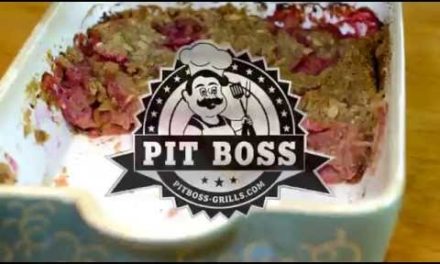 Grilled Rhubarb Crisp – Pit Boss Grills