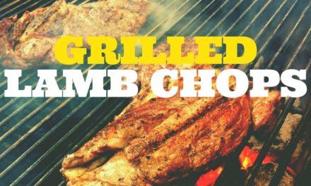 Grilled Lamb Shoulder Chops on the Weber Kettle Grill with the Slow ‘N Sear