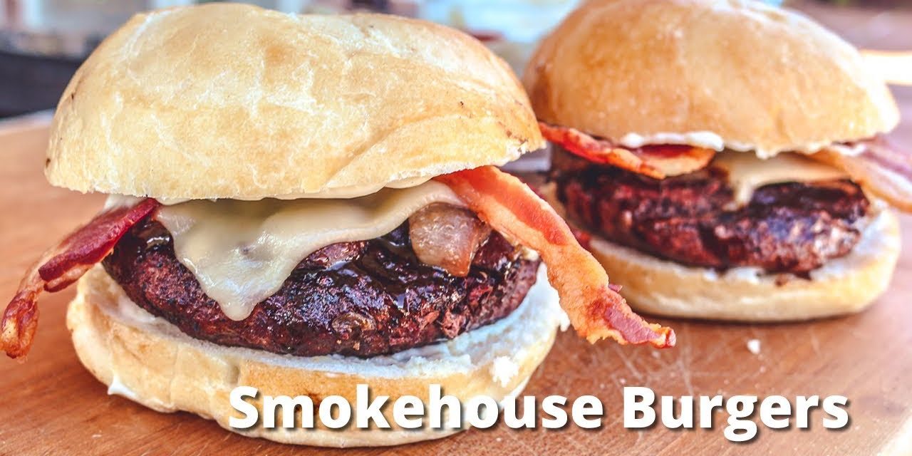 Smokhouse Burgers | Hickory Smoked Hamburgers on Big Green Egg