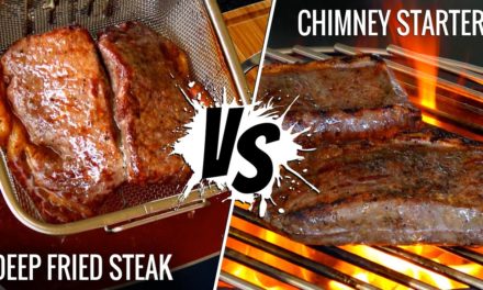 CHIMNEY STARTER vs DEEP FRIED! Best way to sear SOUS VIDE STEAKS – Series E4