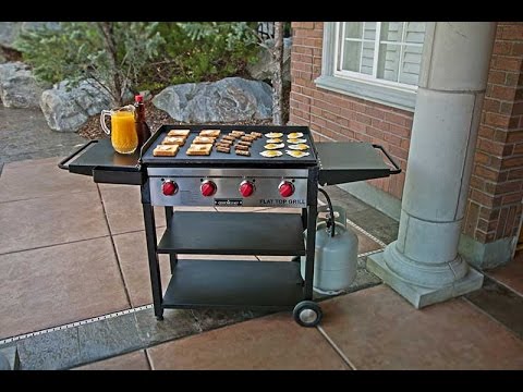 camp chef flat top grill unboxing