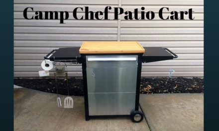 Camp Chef Patio Cart assembly and overview